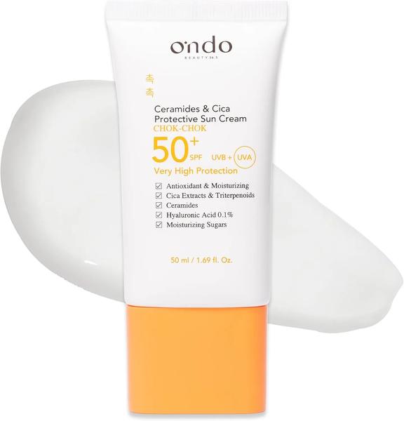 Ceramide Cica Crema Solare Protettiva Viso SPF50+