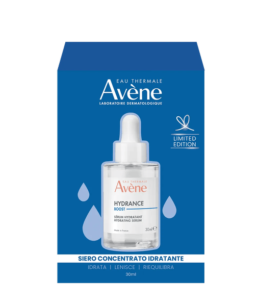 Eau Thermale Avène Glow Wishes Limited Edition Hydrance Boost Siero Concentrato Idratante Pelle Sensibile Disidratata