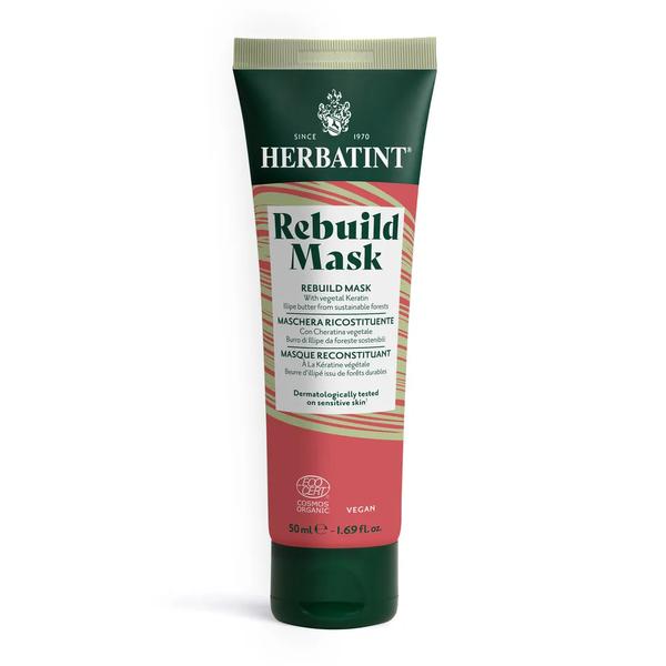 Maschera Biologica Ristrutturante, Nutritiva e Protettiva Rebuild Mask, formato da viaggio