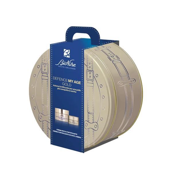 DEFENCE MY AGE GOLD Crema ricca fortificante 50 + Crema fortificane occhi e labbra