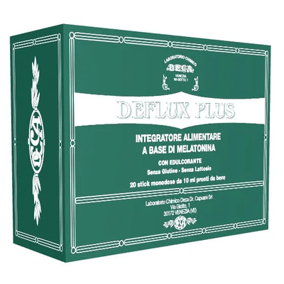 Deflux Plus Integratore di Melatonina 20 Stick | Atida eFarma