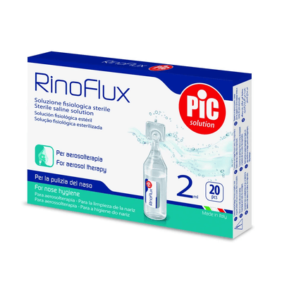 Pic Rinoflux Soluzione Fisiologica Per Aerosol 20 Flaconcini | Atida eFarma