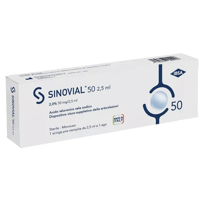 Dolore Articolare Sinovial Siringa 50mg/2,5ml | eFarma | Atida eFarma