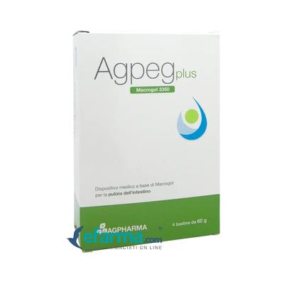 Agpeg Plus Integratore Lassativo 4 Bustine | Atida eFarma
