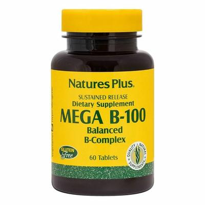 Mega B100 Integratore per il supporto del sistema nervoso 60 Tavolette ...