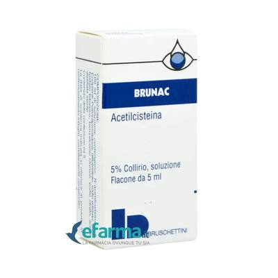 Brunac Collirio 5% Acetilcisteina 5 ml | Atida eFarma