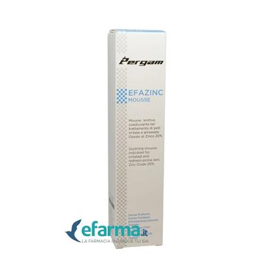 Pergam Efazinc Mousse Lenitiva Pelli Arrossate 100 Ml | Atida eFarma